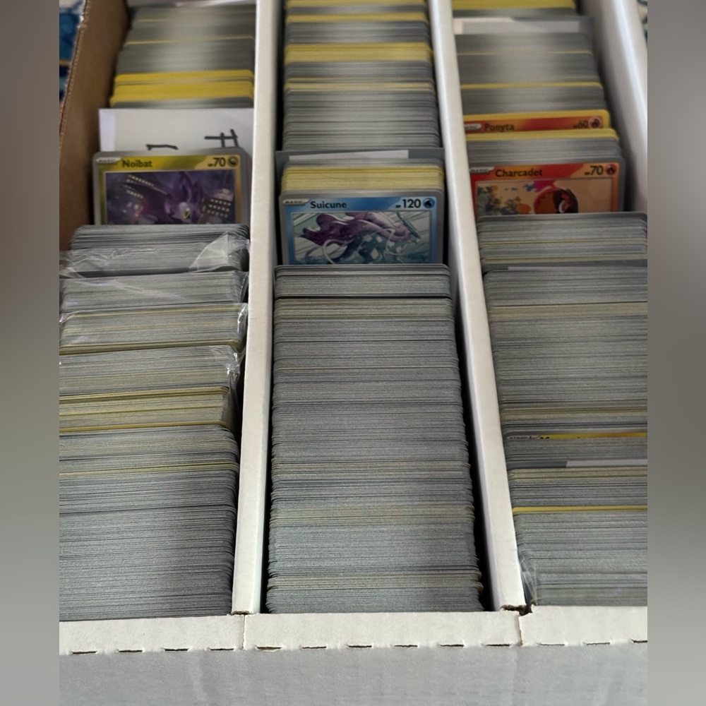 100 Pokemon card lot bundle pack - 3 guaranteed holo/reverse holos! - Picture 3 of 4